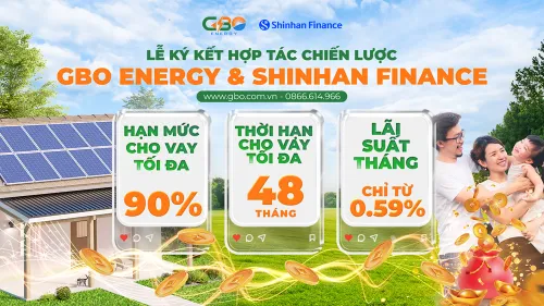 GBO Energy &amp; Shinhan Finance: Bắt Tay Kiến Tạo Tương Lai Năng Lượng Xanh