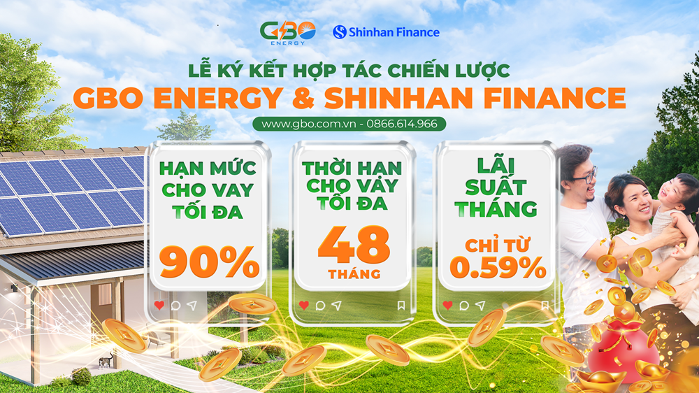 GBO Energy & Shinhan Finance: Bắt Tay Kiến Tạo Tương Lai Năng Lượng Xanh
