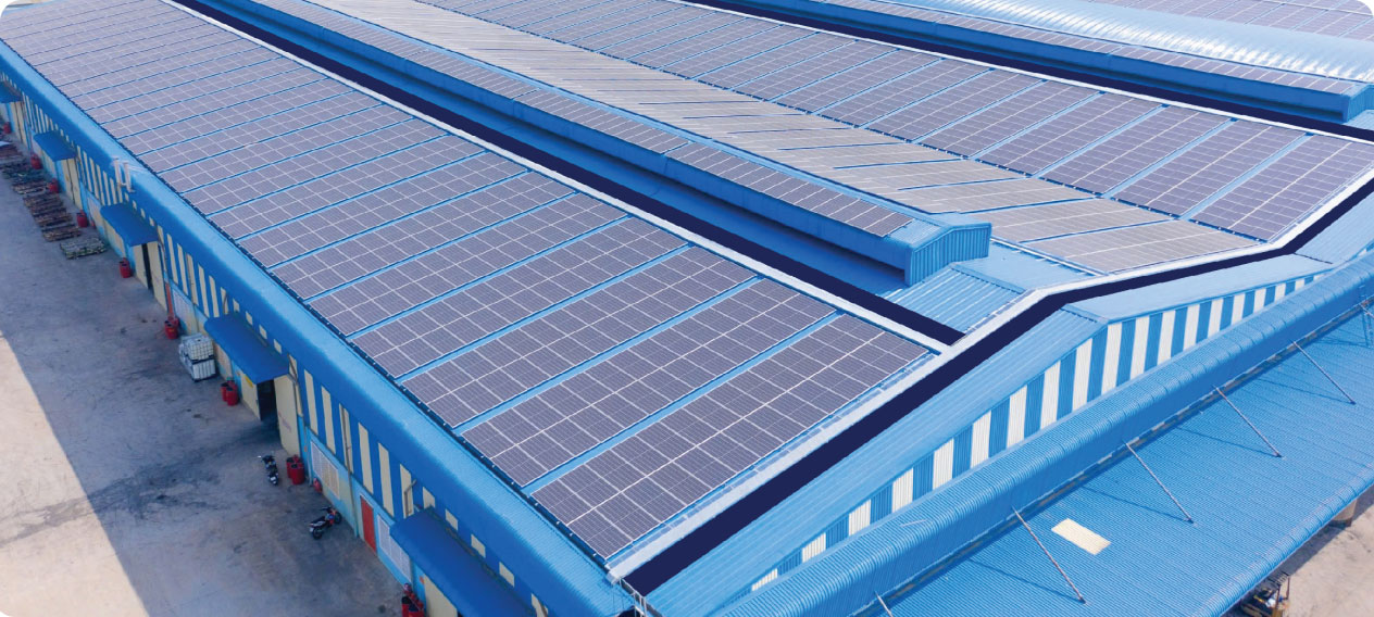 Dự án điện mặt trời 2MWp - Nhà máy Phúc Trí Dũng