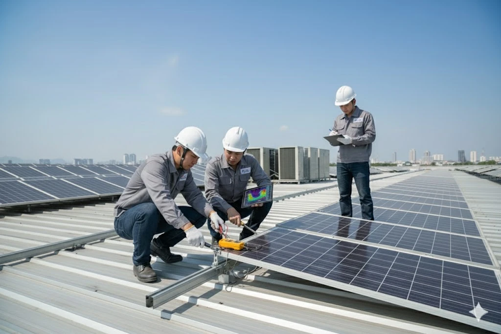 Mẹo nhận biết tấm pin kém chất lượng