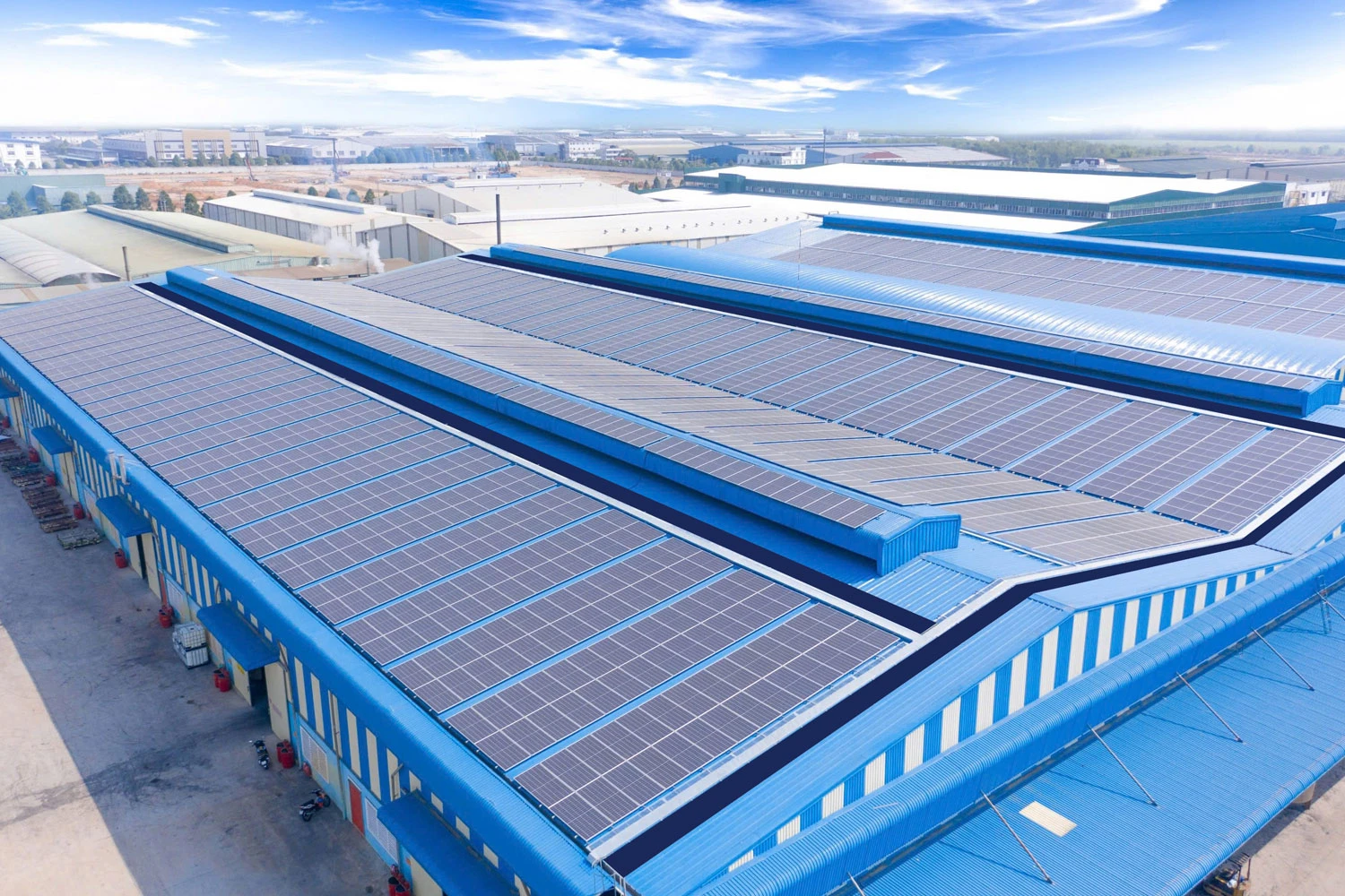 Dự án điện mặt trời 2MWp - Nhà máy Phúc Trí Dũng