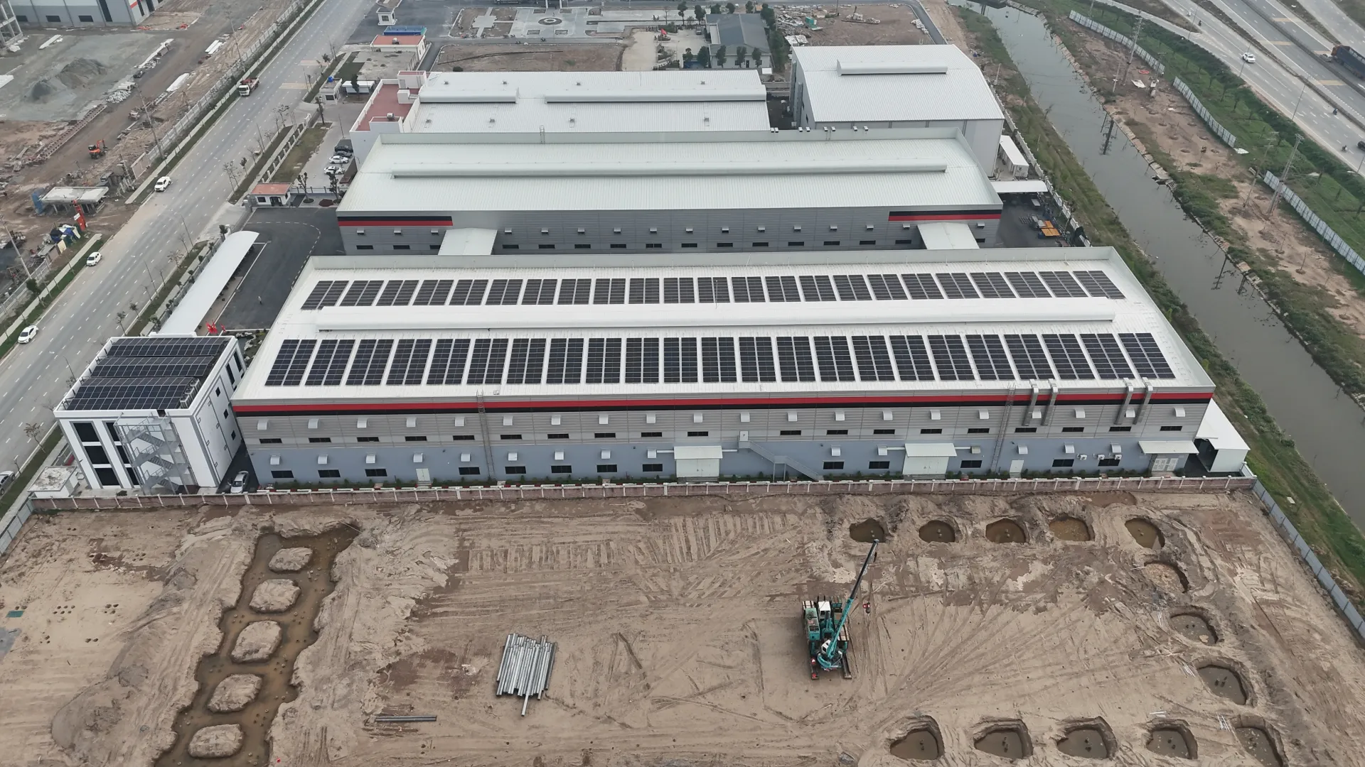 Điện mặt trời mái nhà - Nhà máy Koffmann