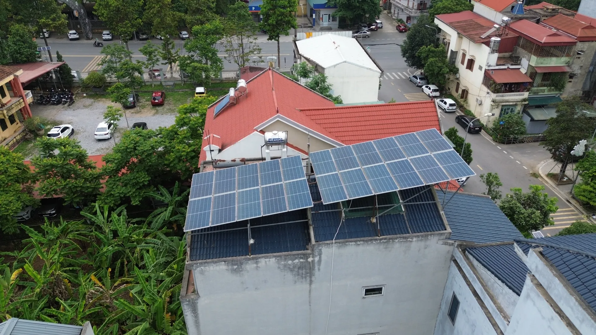 Điện mặt trời mái nhà - Anh Nam (Hưng Yên)