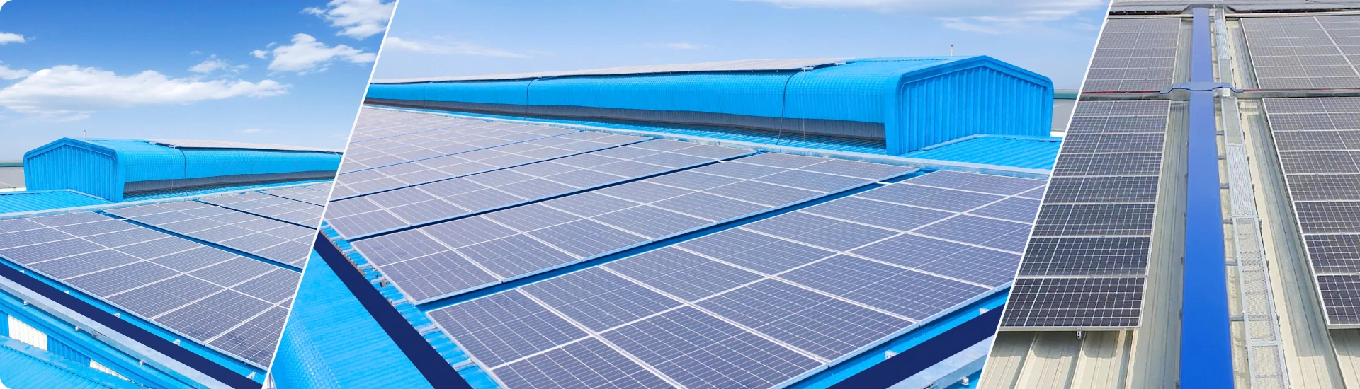 Điện mặt trời mái nhà - Nhà máy nệm Kim Cương