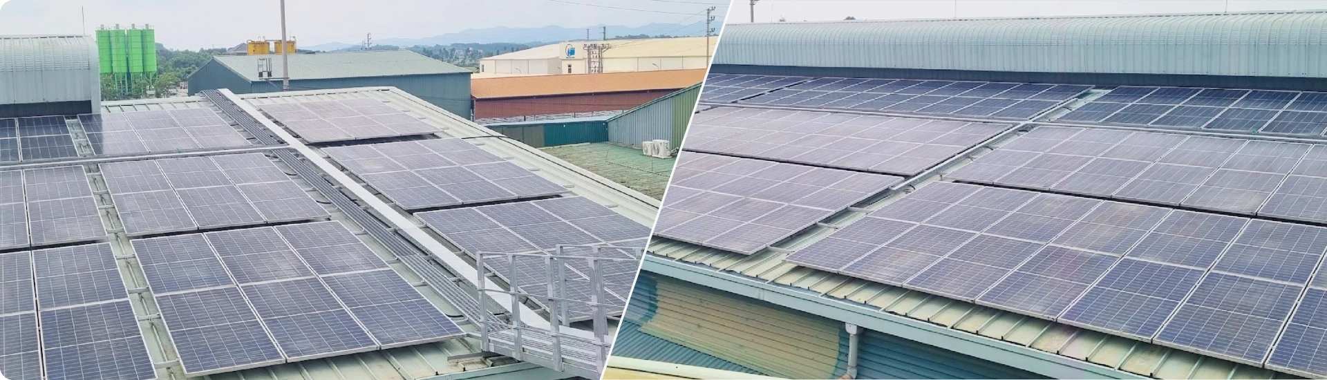Điện mặt trời áp mái - Công ty Cổ phần May Tiên Lục