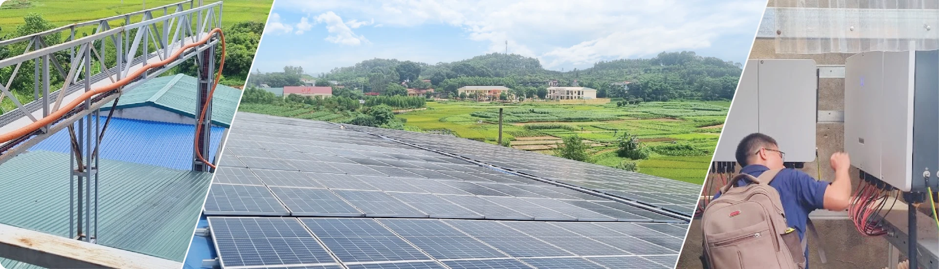 Điện mặt trời mái nhà - Nhà máy Cơ khí Tân Tiến